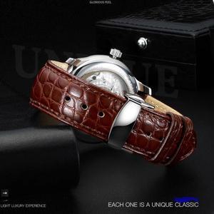 남성용 소프트 악어 가죽 시계 밴드 론진 오메가 티쏘 IWC 팔찌 송아지 가죽 하단 스트랩 18mm 19mm 20mm 2