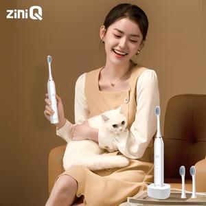 휴대용 무선 음파전동칫솔 충전받침대 IPX7방수 ZQ-CL500