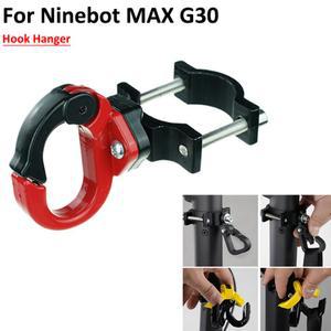 마이크로킥보드led Xiaomi 전기 스쿠터 M365 Pro 1s Pro2 MI3 PRO4 Es1 NINEBOT MAX G30 행거 후크 알루미늄 합금 가방