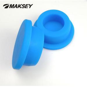 구멍마개 MAKSEY T 타입 플러그 실리콘 고무 스토퍼 녹색 파란색 빨간색 노란색 흰색 검정색 수 엔드 캡 병 23mm 24mm 25mm 26mm