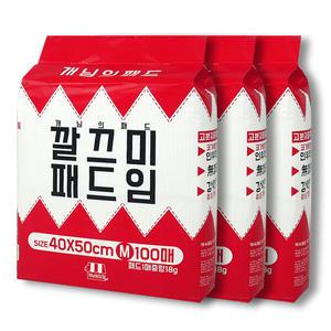 개님의패드 강아지 배변패드 베이직 40x50cm 3팩 총300매