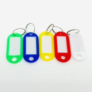 열쇠고리 키홀더 열쇠이름표 랜덤색상 20p