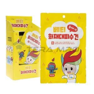 어린이용 재난 회재대피 연기차단 방연 손수건 10개입