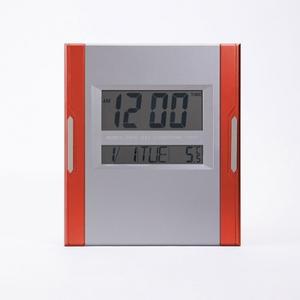 실버 시계 디지털 탁상시계 벽시계