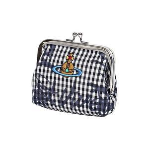 프레임 동전 지갑 56010006W W011T O302 GINGHAM/VW BLACK [VWW301]