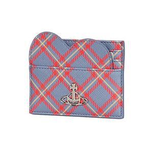 하트 카드지갑 5403000AW S0022 K302 BLUE/ORANGE TARTAN [VWW304]