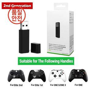 Xbox One S X용 무선 어댑터 리시버 2 세대 Windows 10 PC 노트북
