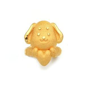 [비앤비골드] 24K 순금 십이간지 개띠 돌반지 3.75g
