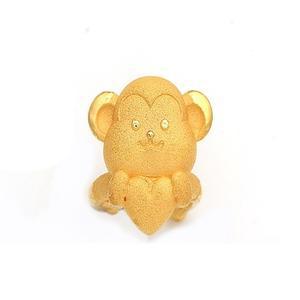 [비앤비골드] 24K 순금 십이간지 원숭이띠 돌반지 3.75g