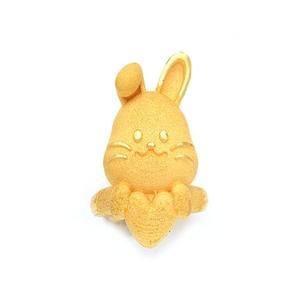 [비앤비골드] 24K 순금 십이간지 토끼띠 돌반지 3.75g