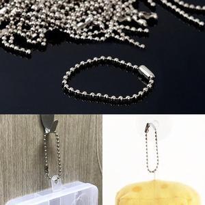 [기타]국산 구슬줄 10cm 100P 큐방고리 볼체인 연결고리줄 (WFHOQ9Q)