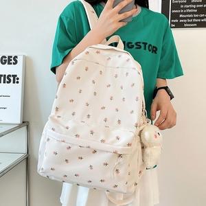 BEST 봄봄 플라워 백팩 스쿨 가벼운 데일리 캐주얼 피크닉