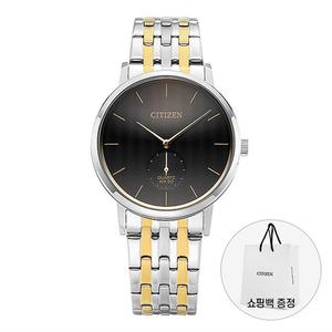 시티즌 남성 메탈 손목 시계 쿼츠 BE9174-55E