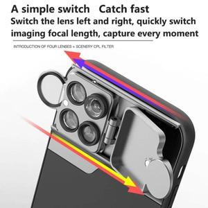 iPhone 14 pro max Plus 5 Vlog 렌즈 케이스 키트 Accessori 용 30X 슈퍼 매크로 CPL Fisheye 망원