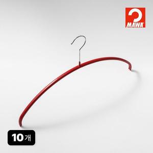 마와 독일 논슬립 옷걸이 이코노믹 40P 라운드 펄레드 10개