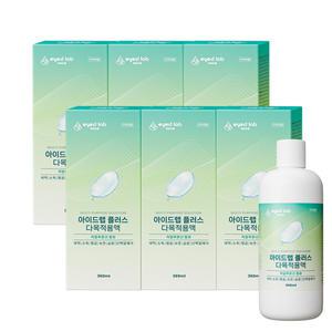 아이드랩 플러스 다목적용액 소프드 하드 드림 렌즈 세척액 보존액 단백질제거 360ml 6개
