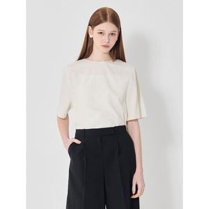 [쉬즈미스]격이다른 린넨 하프 슬리브 블라우스 택가격 178000원 _P395490958