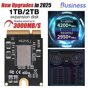 새로운 입자 업그레이드 메모리 솔리드 스테이트 드라이브 키트 1T/2T MAC MINI M4 SSD 용량 K6B2/SD DIY
