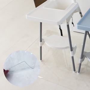 아기식탁의자 미끄럼방지매트 오염방지 투명매트 논슬립클린매트 2T 1M x 160cm