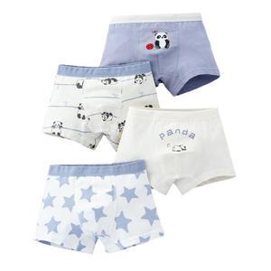 판다스타 남아 아동팬티[4매입] 유아사각팬티 드로즈팬티세트 어린이면속옷 아기 키즈 주니어드로우즈