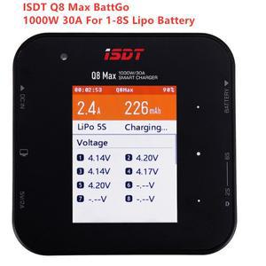 ISDT Q8 Max BattGo 1000W 30A 고전력 배터리 밸런스 충전기 1-8S Lipo FPV Drone Quadcopter DIY 용 방전