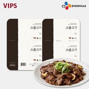 [계절밥상X빕스] 소불고기 600g 4개
