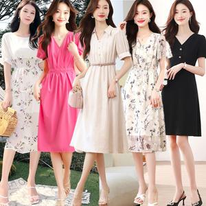 투피앤 봄신상 여성원피스 쉬폰 롱 원피스 미니 하객룩 플라워 빅사이즈 여성 블라우스 바캉스