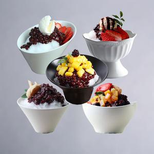 여름을 위한 디쉬앤볼의 빙수그릇 컬렉션 카페 팥빙수볼 업소용그릇