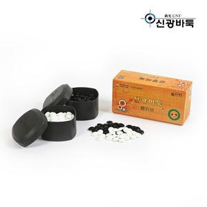 장석3호P 바둑알 (백/흑 180알) 20 x 8 mm