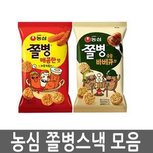 쫄병스낵 바베큐맛 매콤한맛30봉 닭다리스낵 안성탕면