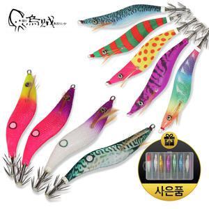 낚시방 오적슷테 NEW 색상 추가!(10개구매시 14구에기케이스 증정) 2.5호(7g) 한치낚시/한치에기/한치스테/
