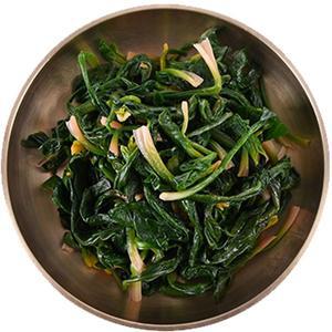 [기타]가정식 반찬 밑반찬 시금치나물 160g