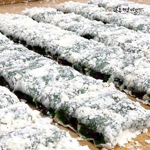 해풍맞은 쑥향가득 진도참쑥 국내산찹쌀100% 앙꼬쑥찰떡 총1kg 13-16개입