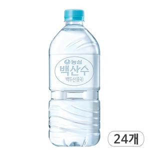 백산수 1L X 24개 천연암반수 생수 깨끗한물 안전한물 미네랄워터