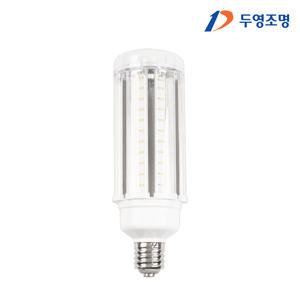 두영 LED 투명 콘램프 75W E39 주광색 매장램프 보안등