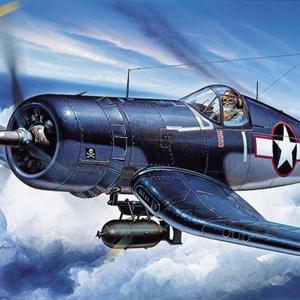 No80/F4U-1 코르세어 1/72 스케일 프라모델 비행기조립