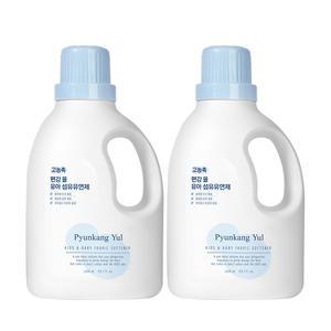편강율 키즈 고농축 유아 섬유유연제, 1.5L, 2개