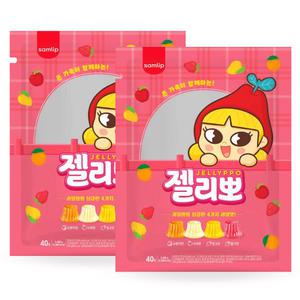 삼립 젤리뽀 2.4kg(60g x40개) x2개/ 제리뽀