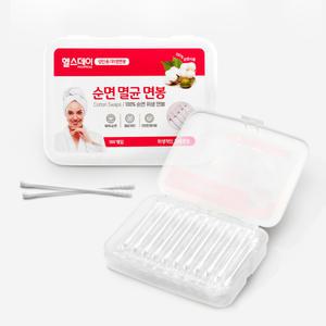 헬스데이 순면 멸균 면봉 성인용 개별포장 100개입