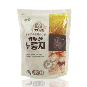 키토산 누룽지 1kg 백미 누룽지 무색소