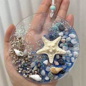 하비코 아크릴 썬캐쳐 바다 이야기 1  DIY  패키지 키트 방과후 돌봄 어르신 장애인 미술 수업