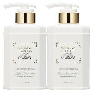 티블레스 보습 스킨 케어 화이트티 퍼퓸 바디로션 릴리머스크향 480g 2개