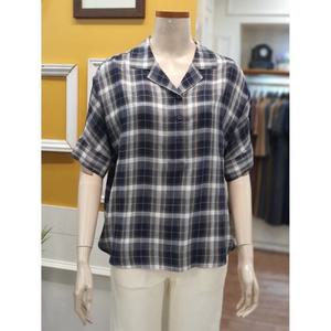 [BCBG] 세이브존01 몽드 체크 블라우스 B4C7B474 (16177217)