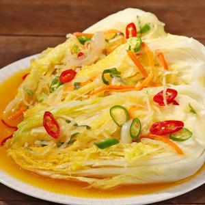 [셰프애찬] 단호박 백김치 3kg/팩