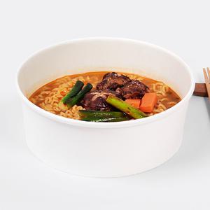 1600 인덕션 라면용기 한강라면 종이용기 50개