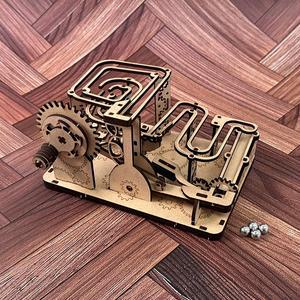 쇠구슬 우드 롤러코스터 조립 만들기 DIY 키트