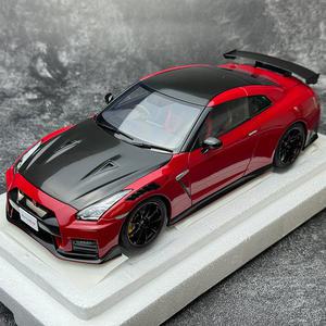 자동차다이캐스트 닛산 GT-R35 오토아트 118 닛모 스페셜 에디션 럭셔리카 로고 모델 자동차 선물 정적 장