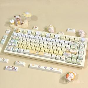 먼작귀 치이카와 테마 키보드 키캡 프로파일 DMA PBT