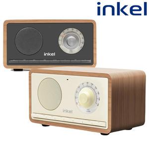 인켈 IK-BT53 레트로 감성 블루투스 스피커 FM 라디오 카페 인테리어