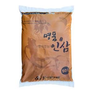 명품 인삼 상토 2호 50L 신성미네랄 인삼전용 흙 배지